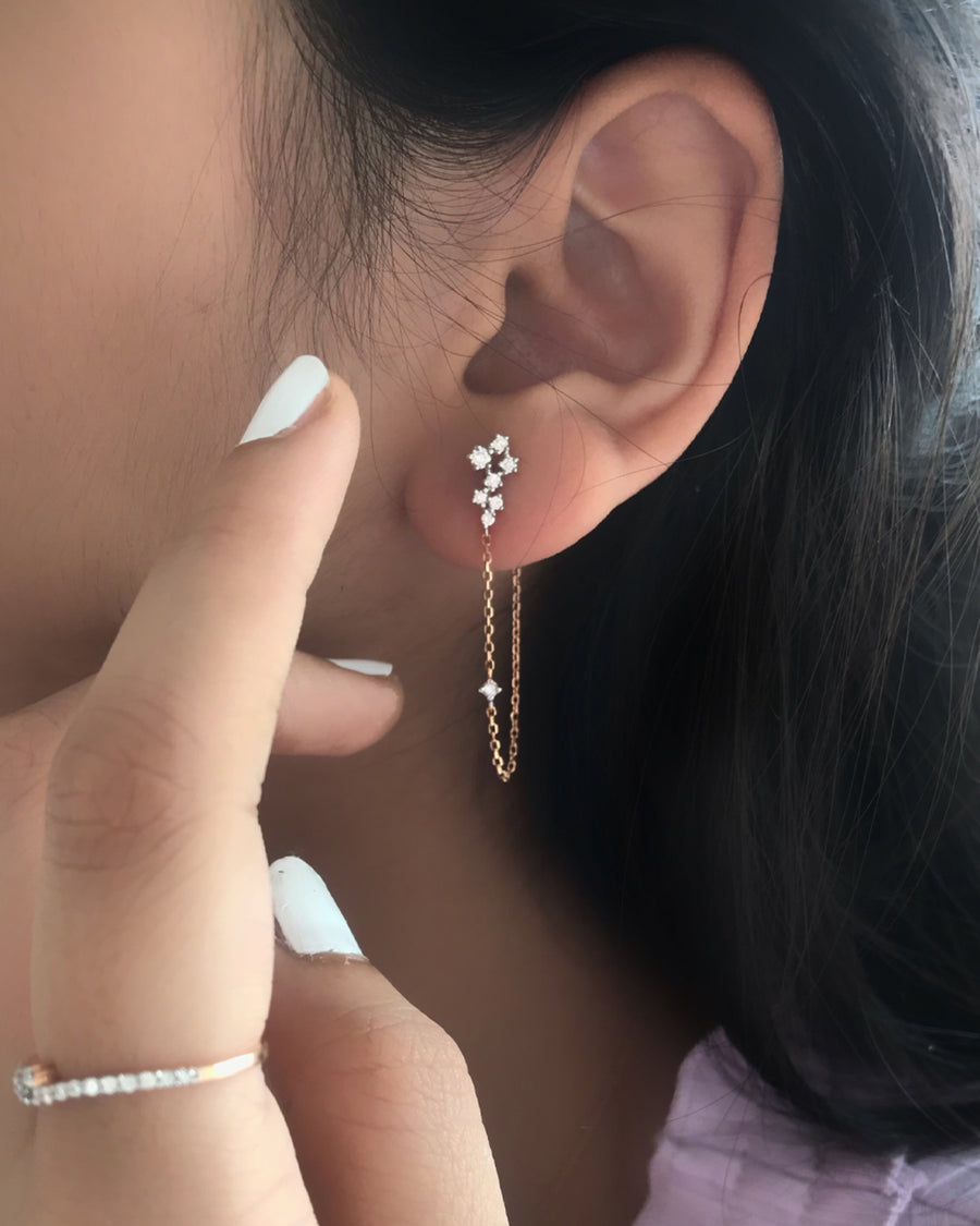 Starlight Diamond Earrings