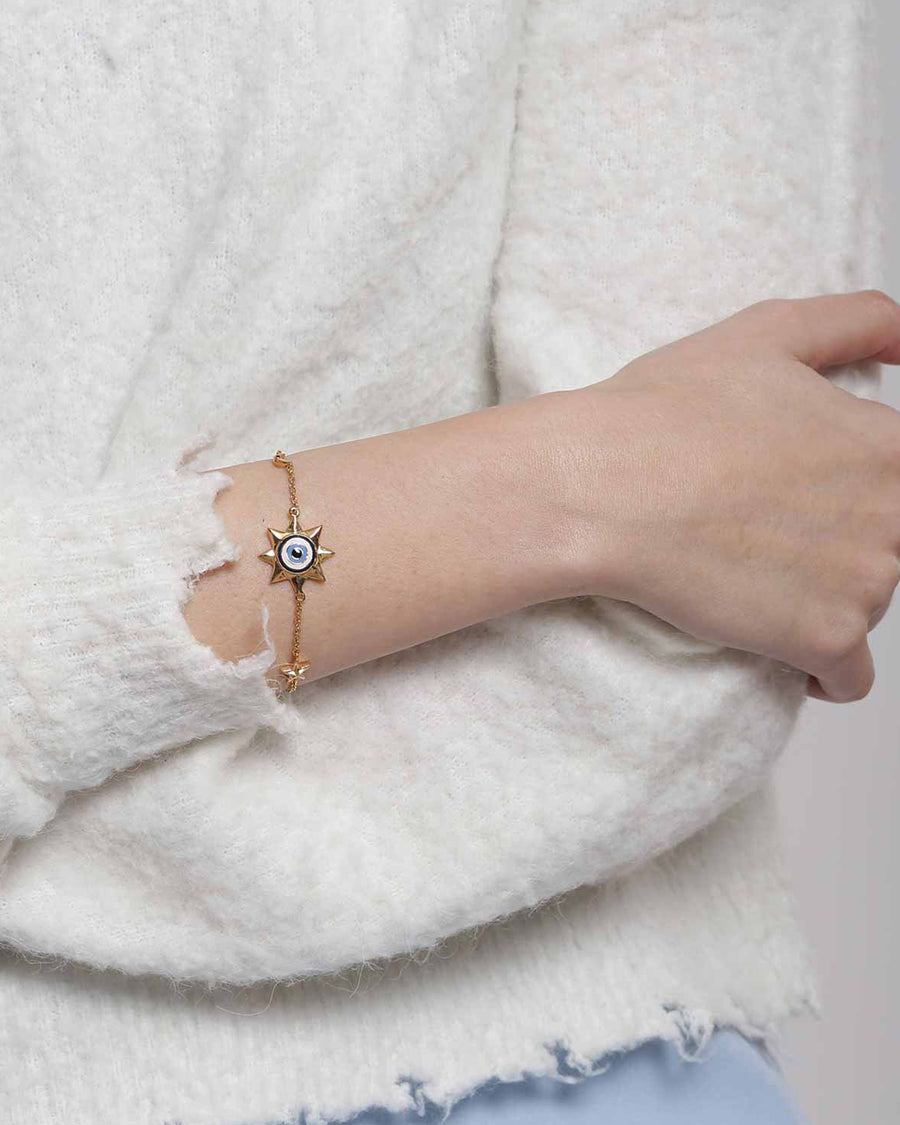 Eye Promise Trinity Chain Bracelet