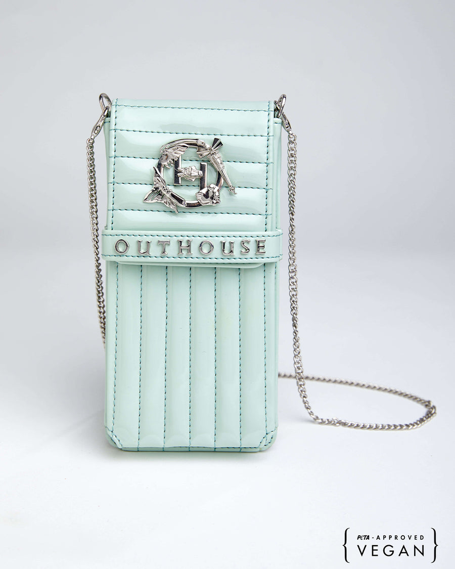 The OH V Birdy Phone Bag - Mint Green