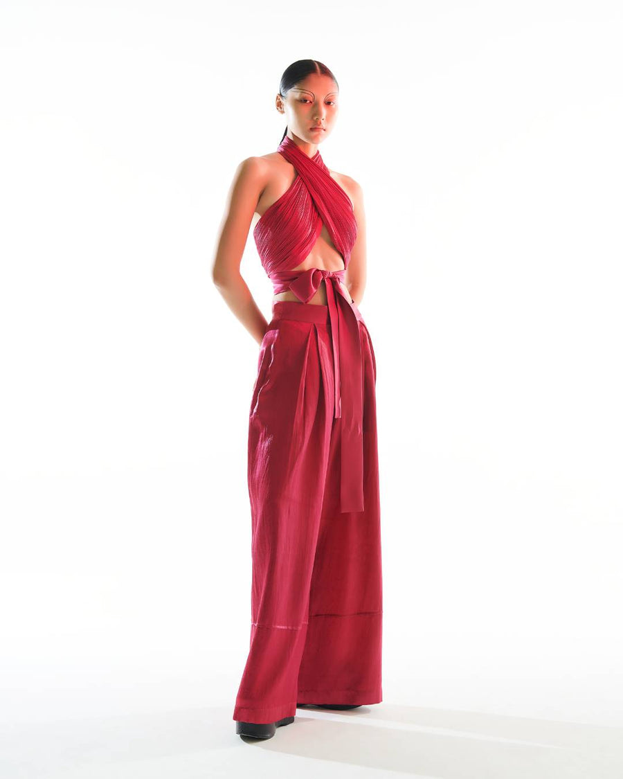 Boulevard Pleated Pants