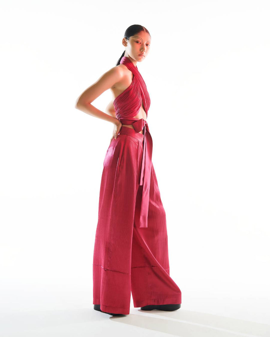 Boulevard Pleated Pants