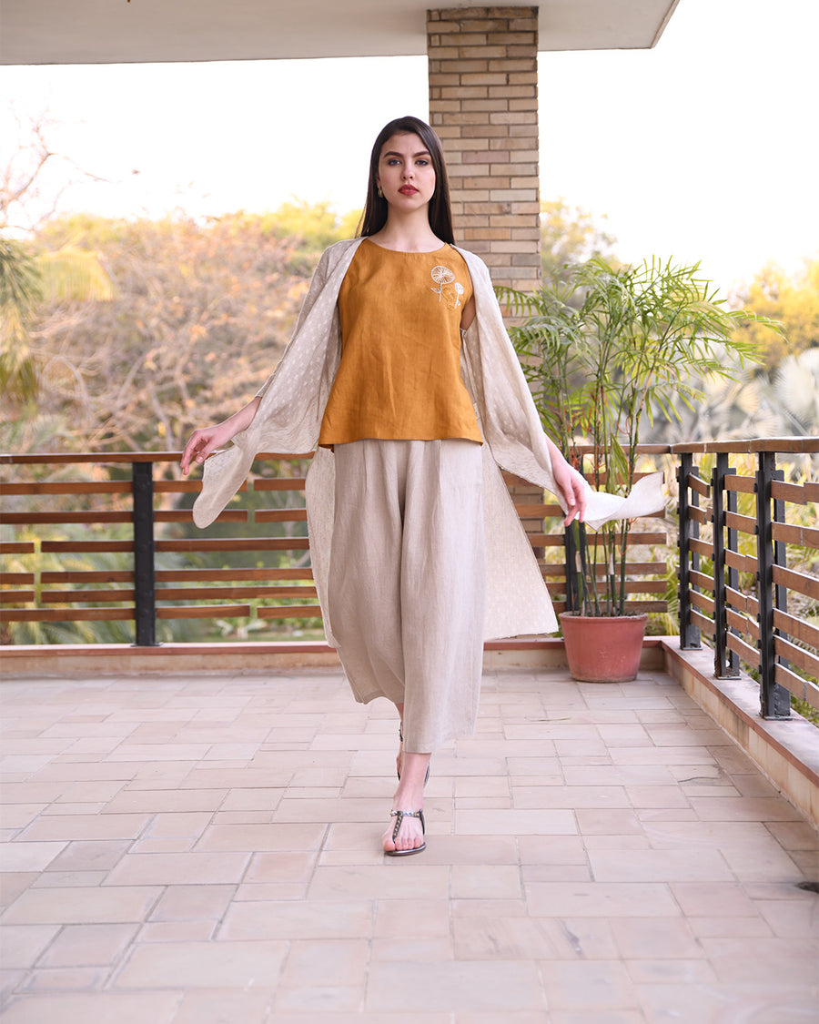 Beige Pants