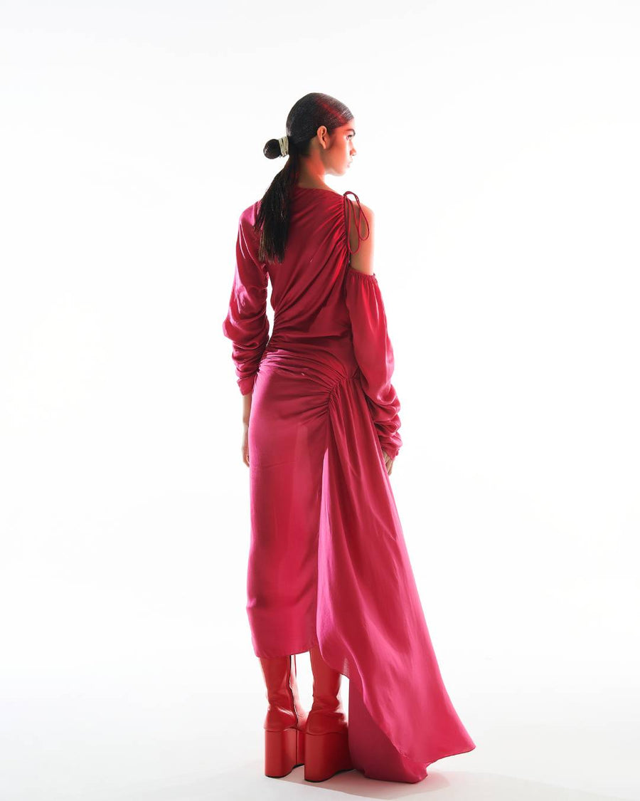 Congest Ruched Dress