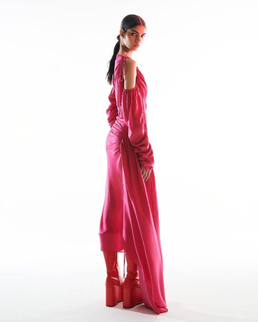 Congest Ruched Dress