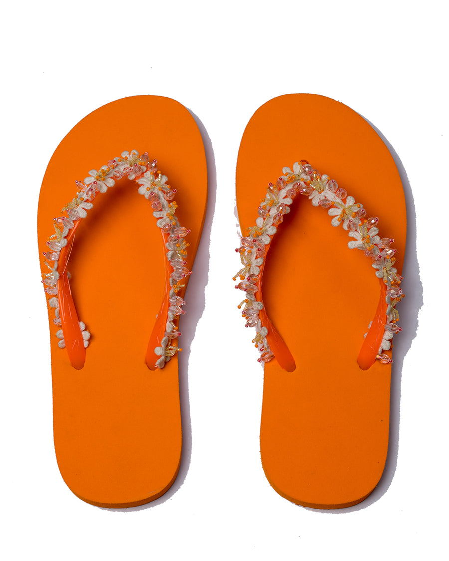 Summer Garden Flip Flops