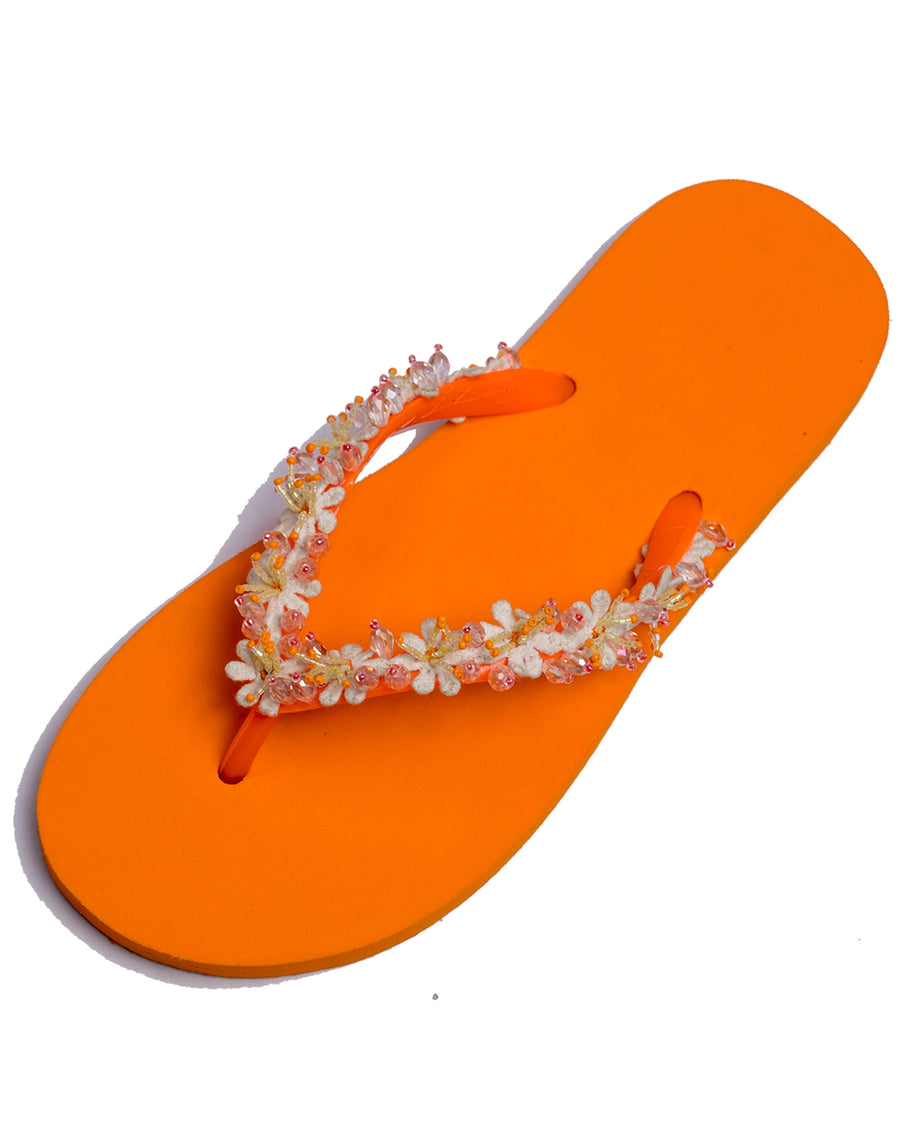 Summer Garden Flip Flops