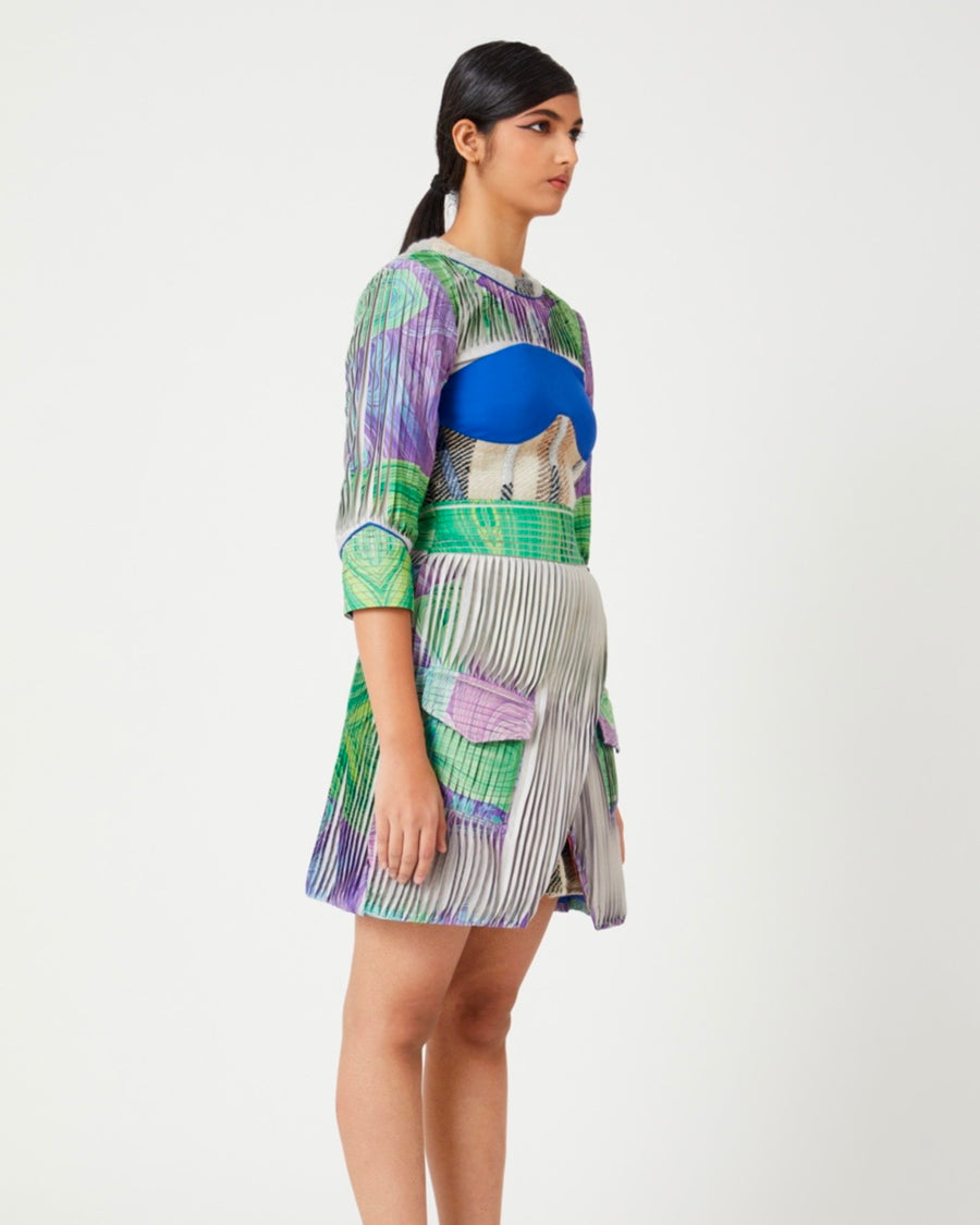 Berthe Pleated Dress