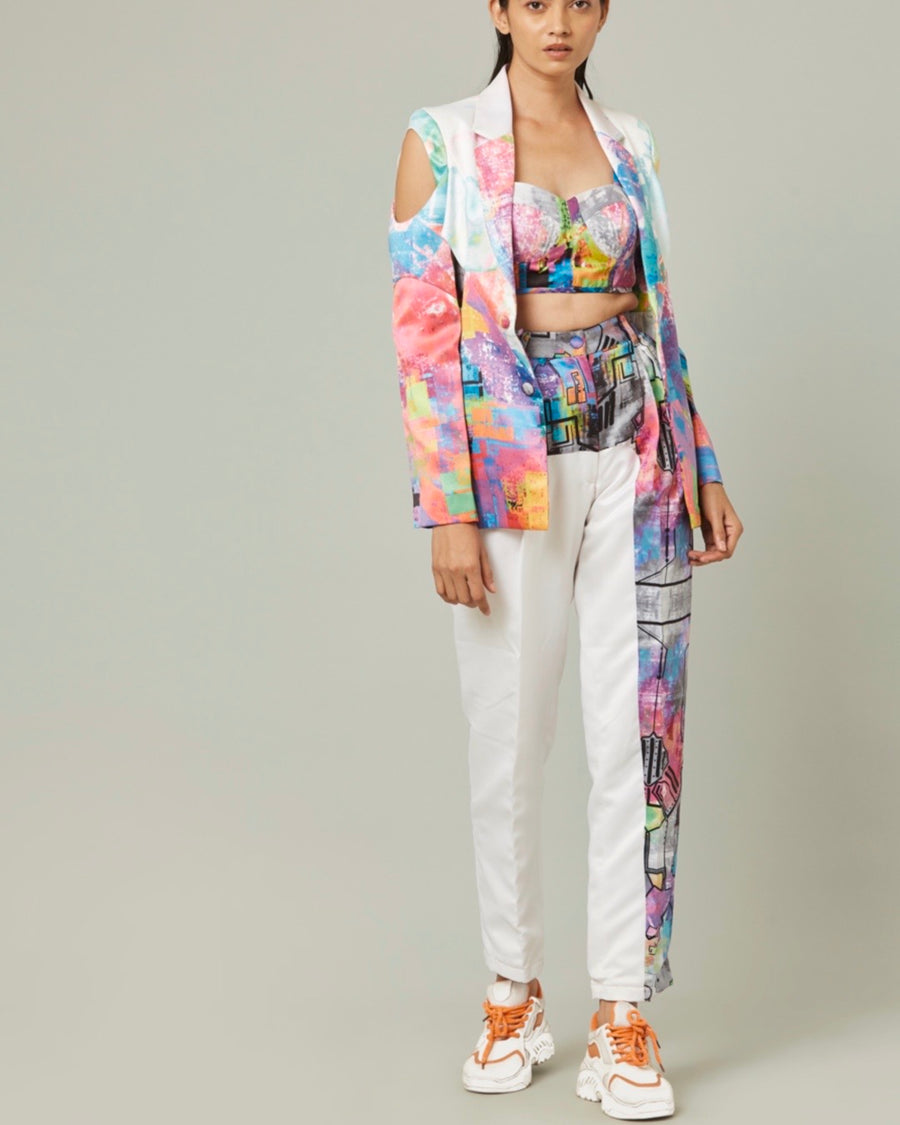 Esme Printed Blazer