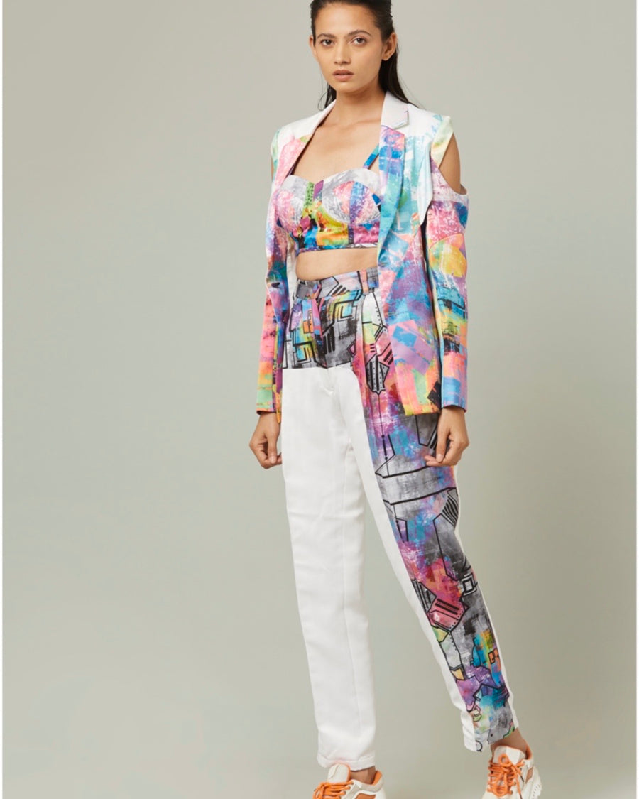 Esme Printed Blazer