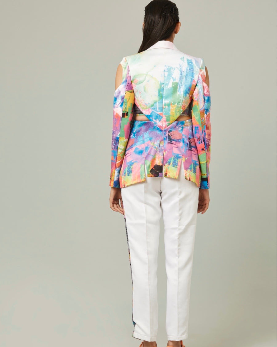 Esme Printed Blazer