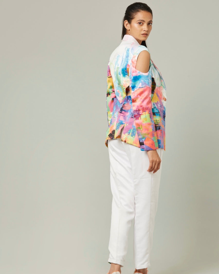 Esme Printed Blazer