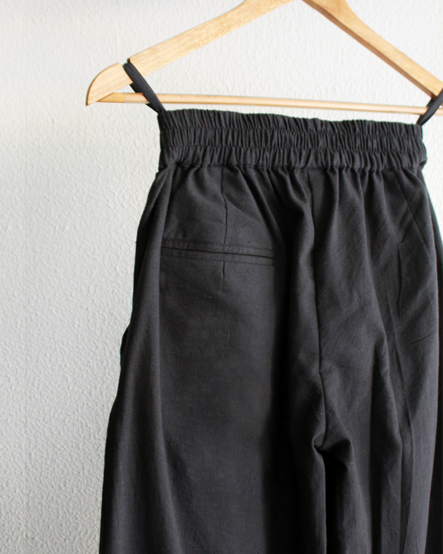 Shadow Grey Pleated Pant