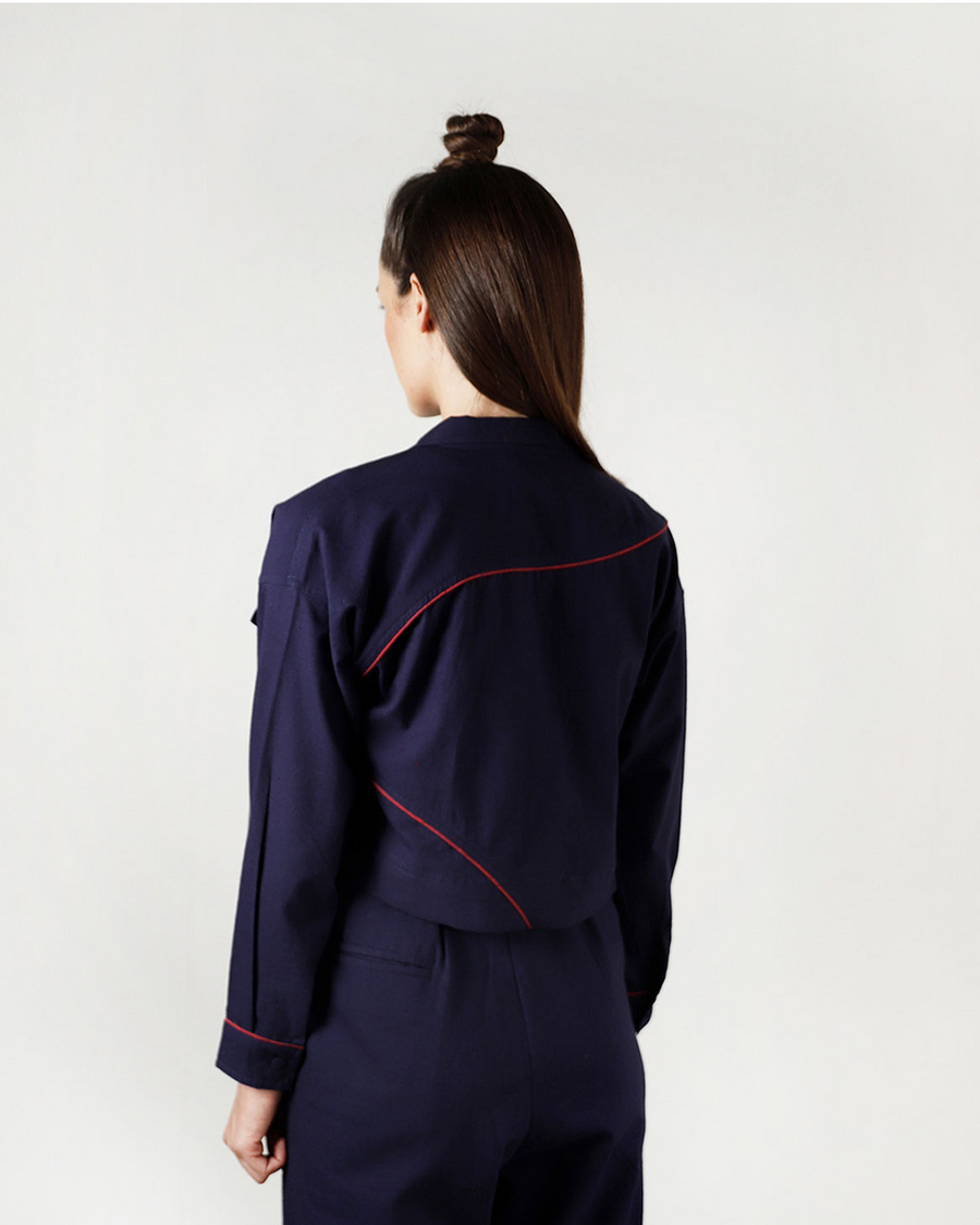 Fluid Moon Crop Jacket