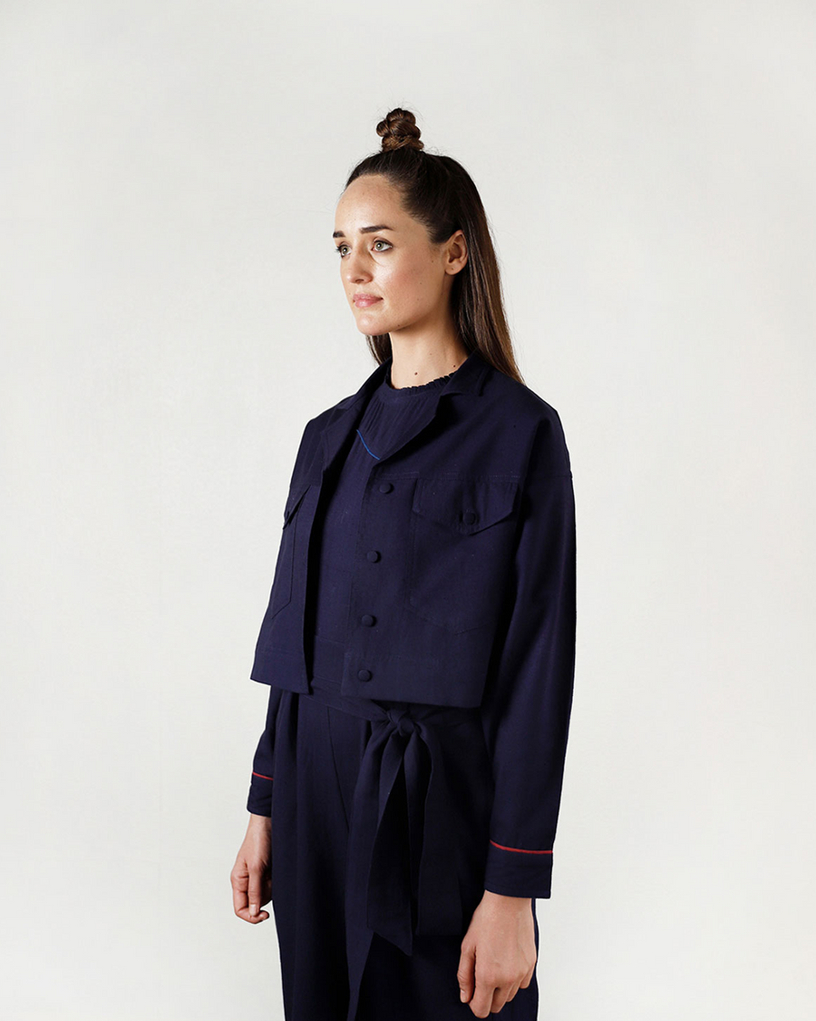 Fluid Moon Crop Jacket