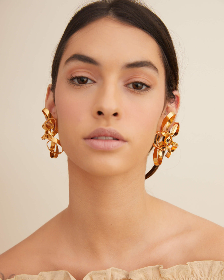 Oh Poppi Lace Stud Earrings