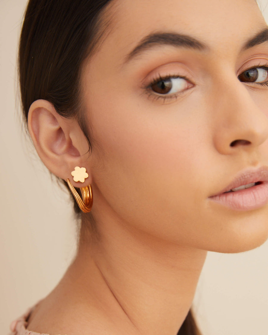 Oh Poppi Tuscon Hoop Earrings