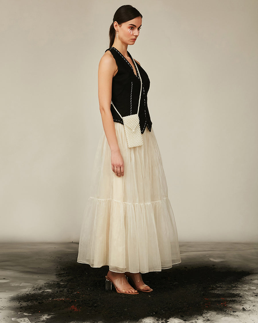 The Bearer Linen Waistcoat
