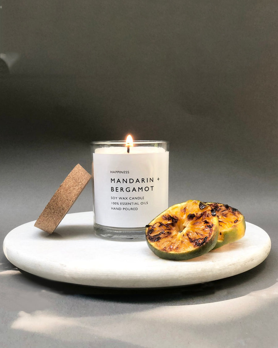 Happiness - Mandarin & Bergamot Candle