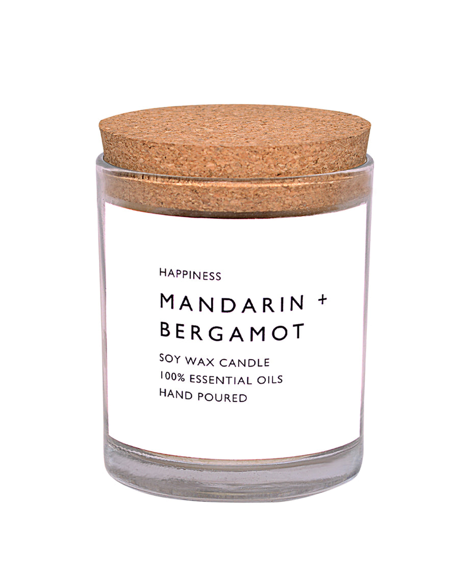 Happiness - Mandarin & Bergamot Candle