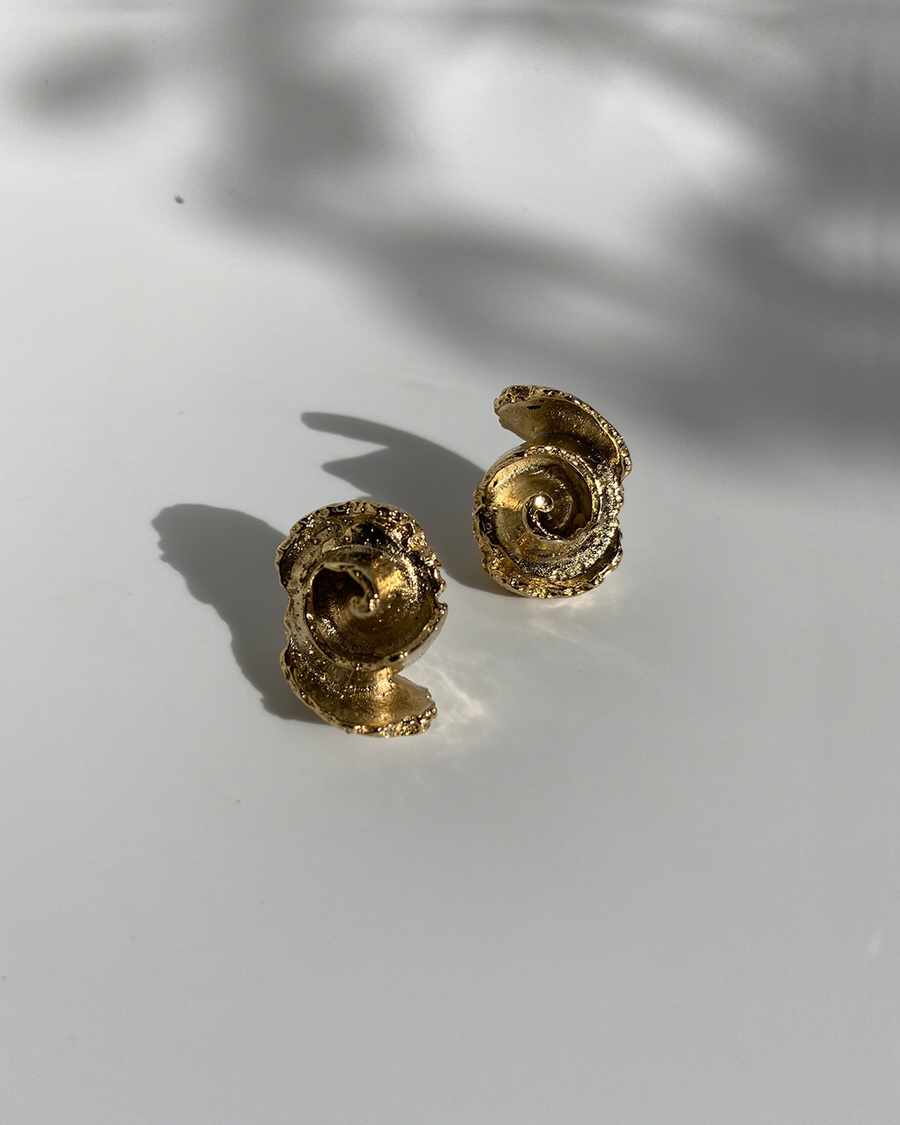 Reborn Rossette Stud Earrings